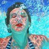 Woman Underwater Paint by numbers