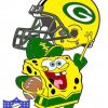 Green Bay Packers Spoongbob paint by numbers