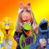 The Muppets Characters paint by numbers