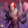 Pennywise Clown paint by numbers