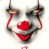 Pennywise Face paint by numbers