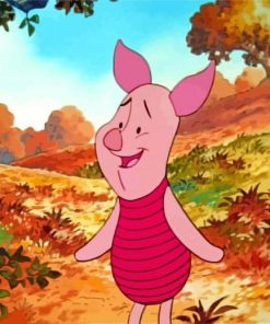 Piglet Disney paint by numbers