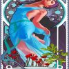 Pisces Lady paint by numbers