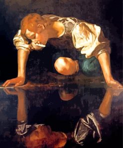 Rembrandt Narcissus paint by numbers