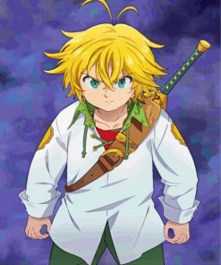 Seven Deadly Sins Manga Anime paint by numbers