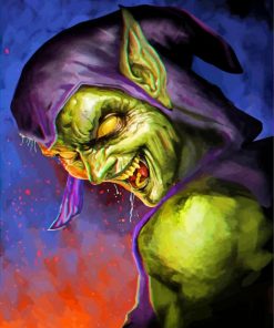 The Grenn Goblin paint by numbers
