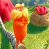 The Lorax Movie paint by numbers
