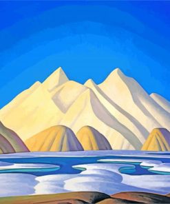 Baffin Island By Lawren paint by numbers