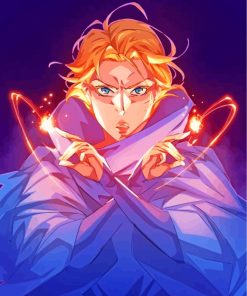 Castlevania Sypha Belnades Art paint by numbers