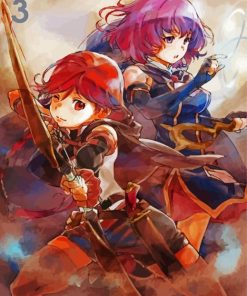 Grimgar Anime paint by numbers