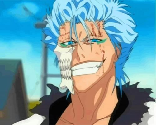 Grimmjow Jaegerjaquez pain by numbers