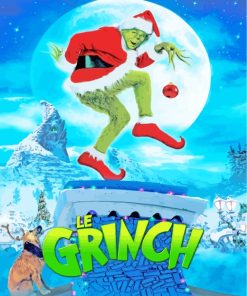 Grinch Movie paint by numbers