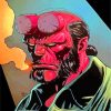 Hellboy paint by numbers
