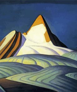 Isolation Peak Rocky Mountains paint by numbers