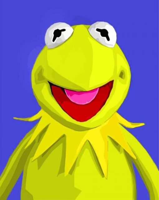 Kermit Ilustration paint by numbers