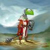 Kermit The Sad Warrior paint by numbers