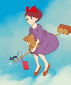 Kikis Delivery Service paint by numbers