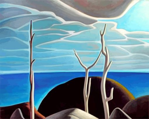 Lake Superior By Lawren paint by numbers