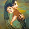 Mother And Child paint by numbers