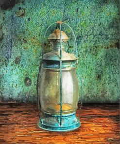 Old Lantern paint by numbers