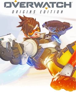 Overwatch Video Game paint by numbers