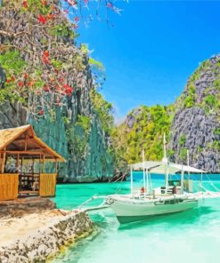 Palawan Philippines paint by numbers