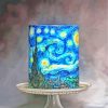 Starry Night Cake paint by numbers