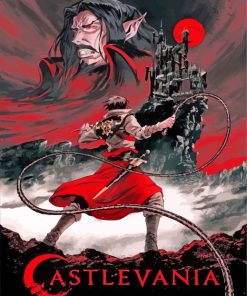 Castlevania Poster paint by numbers