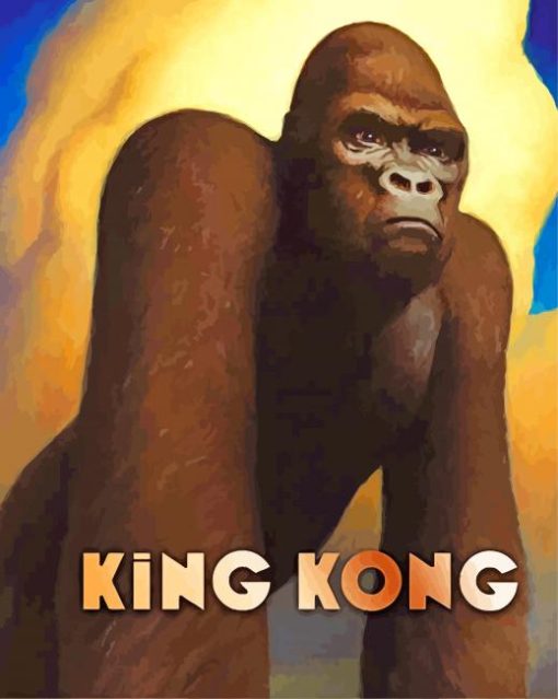 King Kong paint by numbers