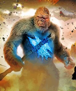 King Kong Illustration paint by numbers