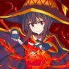 Megumin Anime paint by numbers