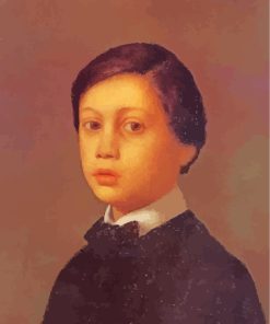 Portrait Of Rene De Gas Edgar Art Paint by numbers