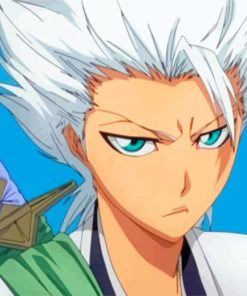 Toshiro Hitsugaya Face paint by numbers