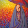 Abstract Arabian Woman paint by number
