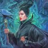 Angelina Jolie Maleficent Paint by numbers