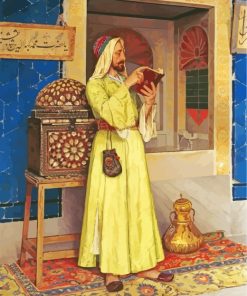 Arabian Muslim Man paint by numbers