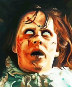 Horror Movie Exorcist paint by numbers