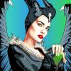 Maleficent Art paint by numbers