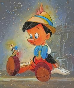 Pinocchio Art paint by numbers
