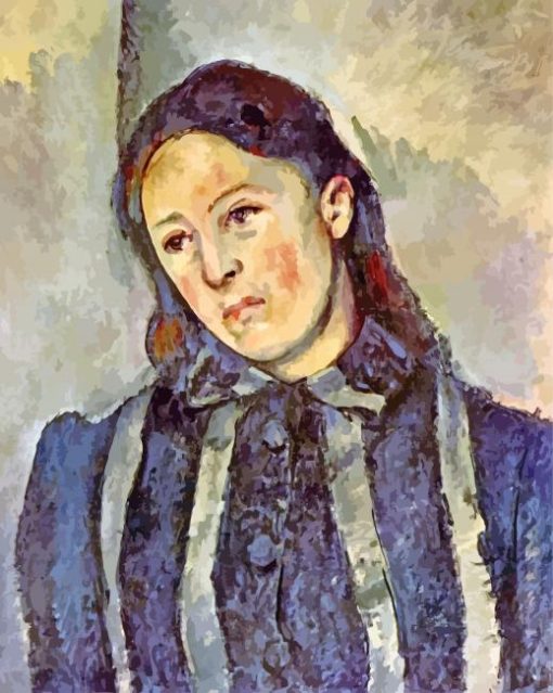 Madame Cezanne paint by numbers