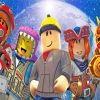 Roblox Game Characters paint by numbers