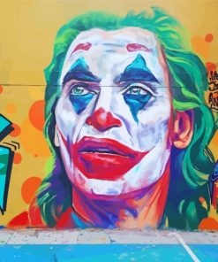 Street Graffiti Joker paint by numbers