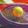 Tennis Equipment paint by numbers