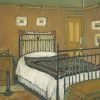 The Bedroom LS Lowry paint by numbers