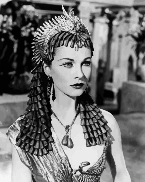 Vivien Leigh Cleopatra paint by numbers