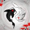 Yin And Yang Fish paint by numbers