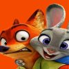 Zootropolis Movie paint by numbers