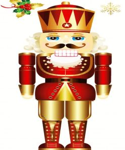 Nutcracker Illustration paint by numbers