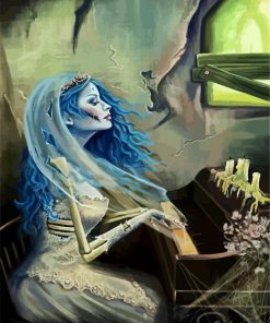 The Corpse Bride panels paint by numbers