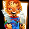 Aesthetic Chucky Illustration paint by numbers